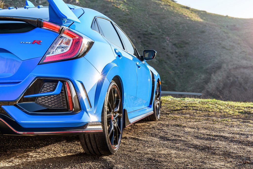 Refreshed 2020 Honda Civic Type R in Boost Blue Pearl - Honda Expo